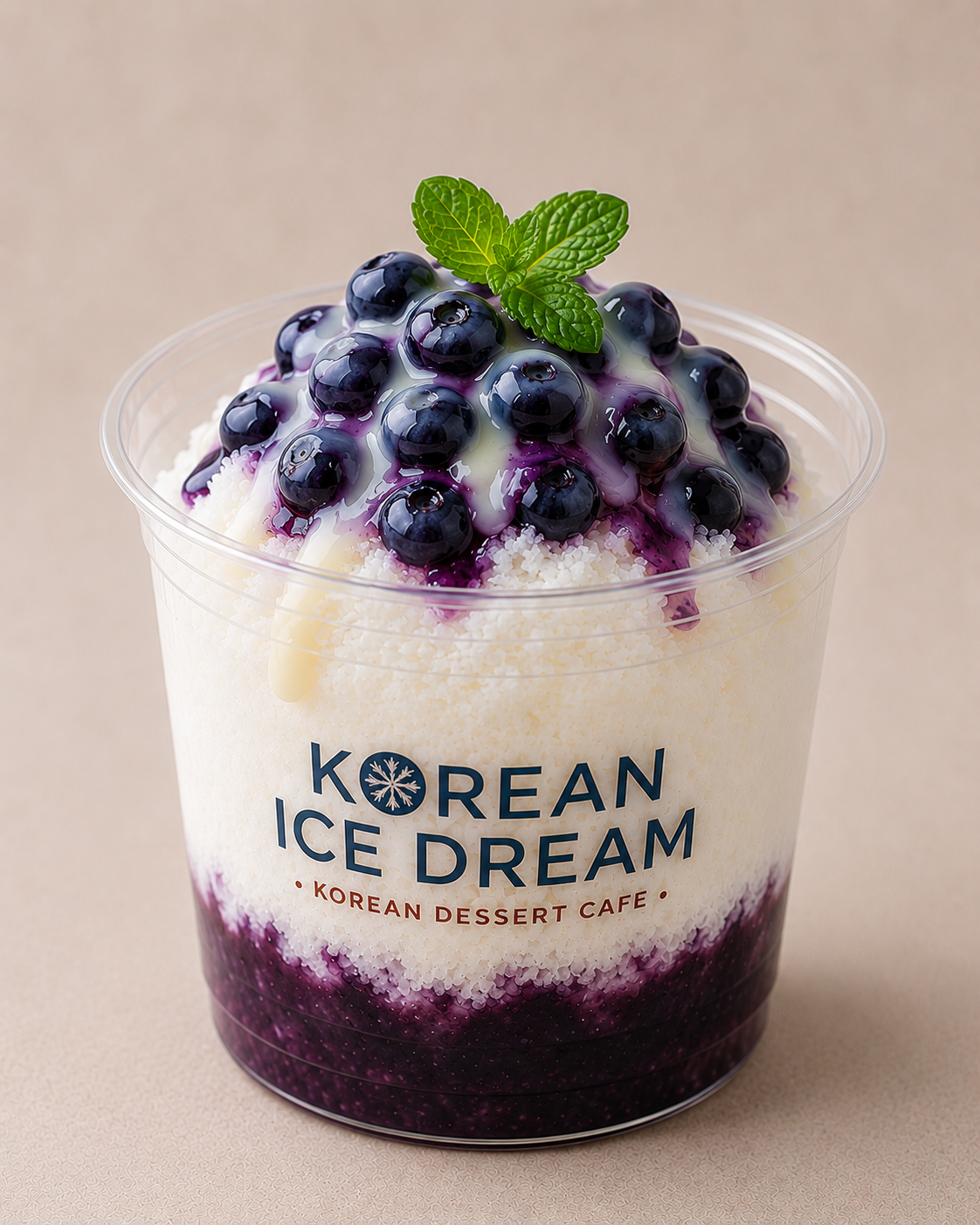 Heidelbeer Bingsu